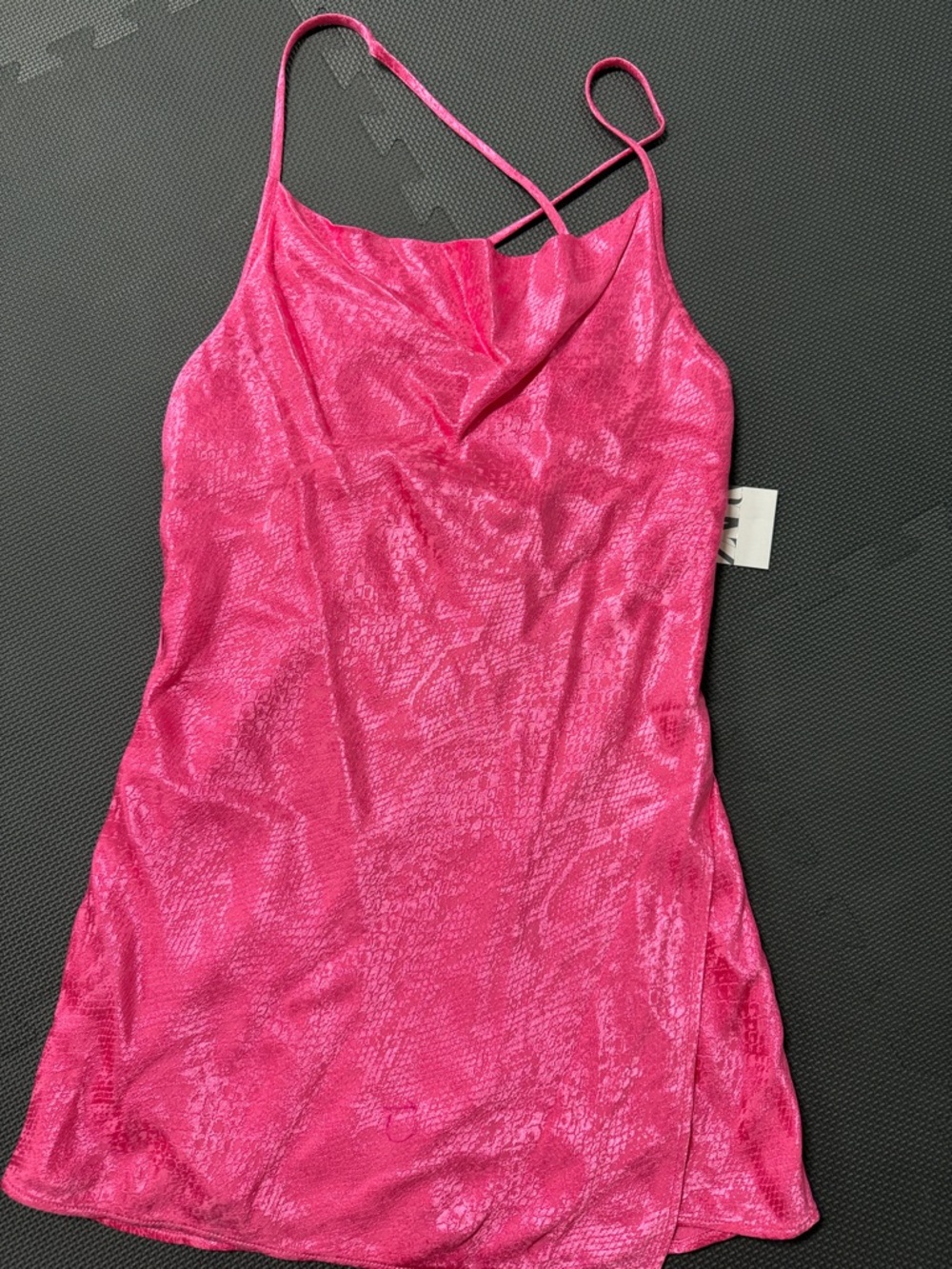 Zara Hot Pink Slip Dress